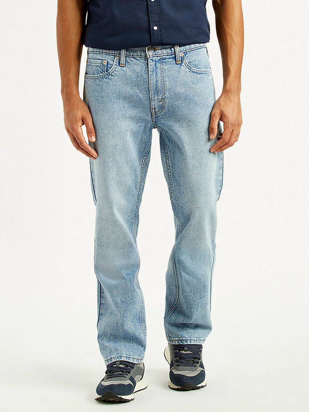 Men's 513 Light Indigo Slim Straight Fit Mid Rise Jeans - Image 3