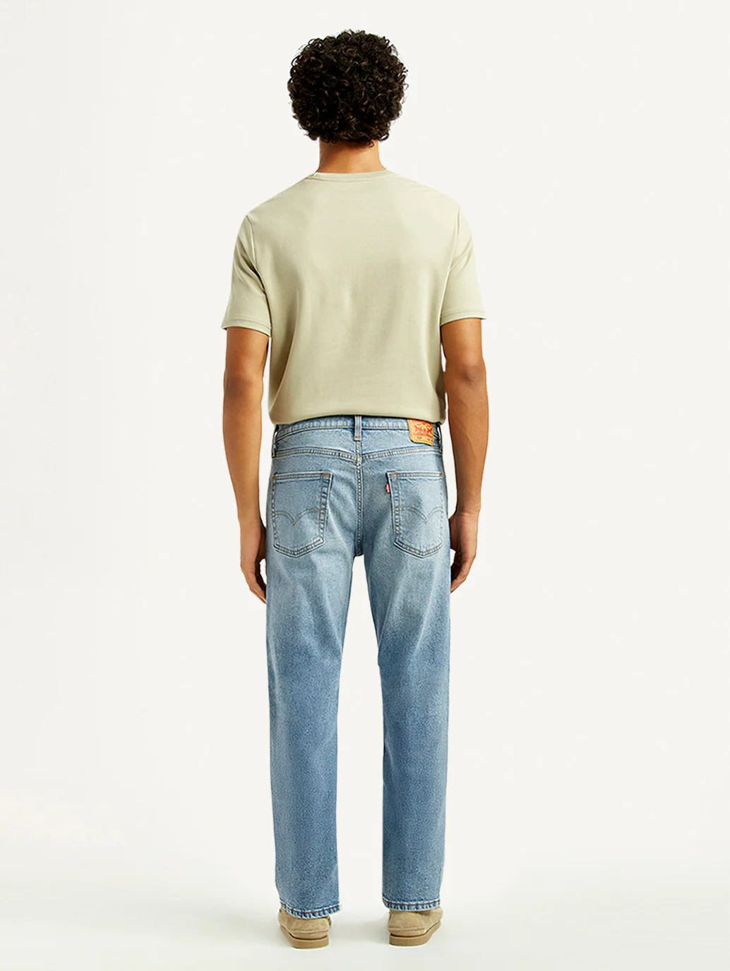 Men's 513 Light Indigo Slim Straight Fit Mid Rise Jeans - Image 3