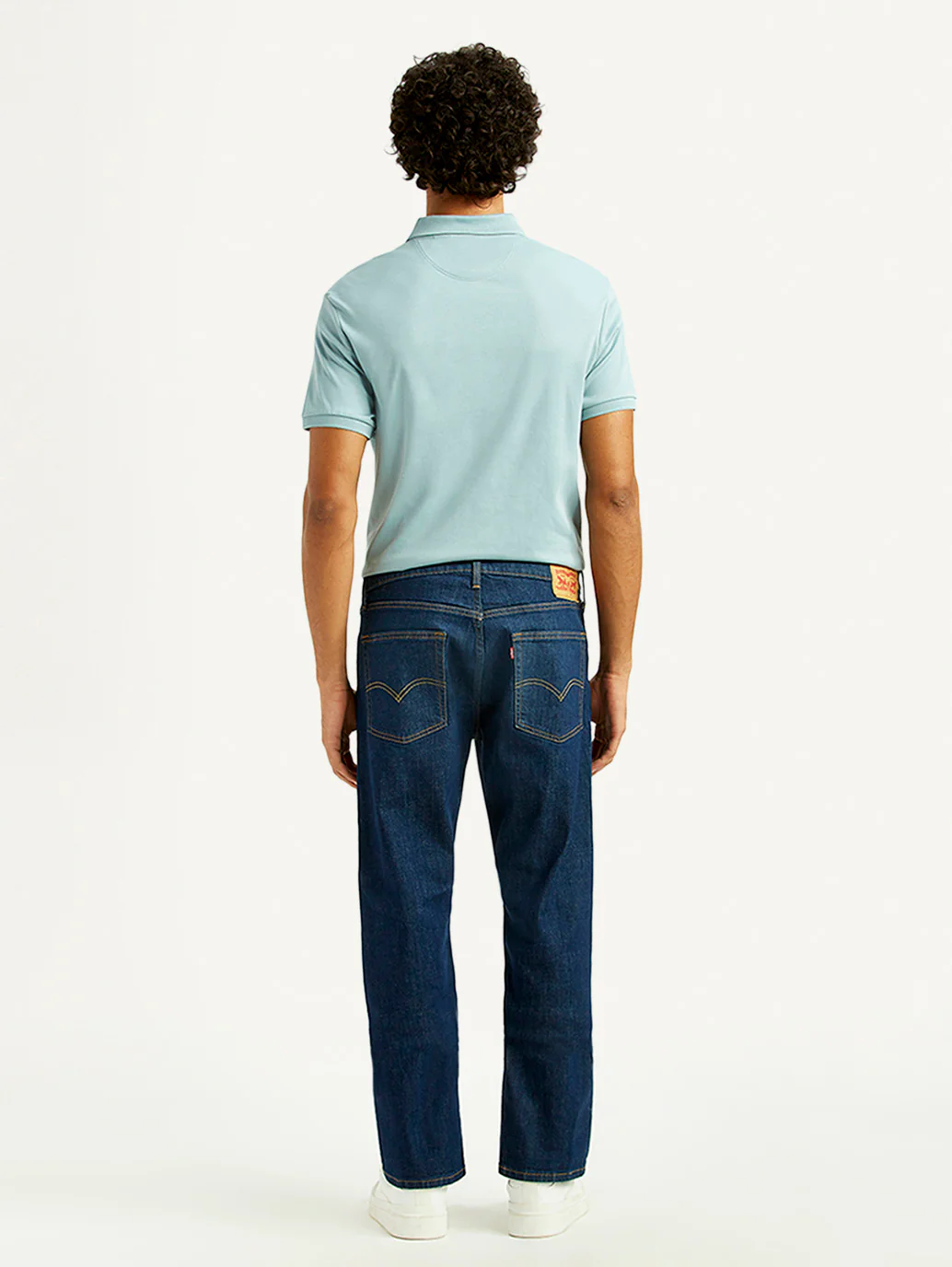 Men's 513 Dark Indigo Slim Straight Fit Mid Rise Jeans - Image 2