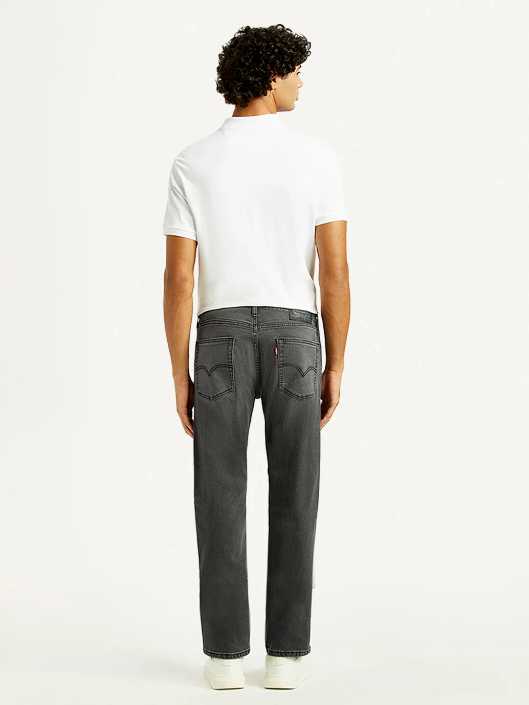 Men's 513 Grey Slim Straight Fit Mid Rise Jeans - Image 5