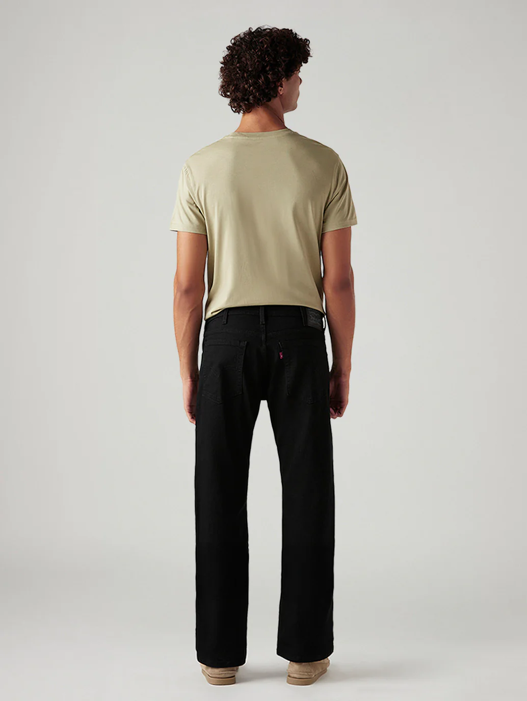Men's 517 Black Bootcut Mid Rise Jeans - Image 3