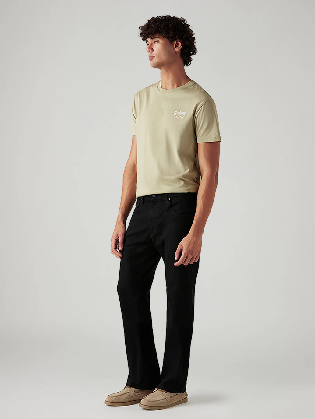 Men's 517 Black Bootcut Mid Rise Jeans - Image 6