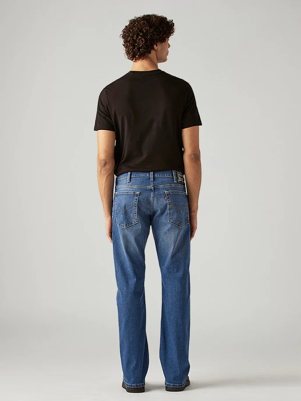 Men's 517 Blue Bootcut Fit Mid Rise Jeans - Image 3