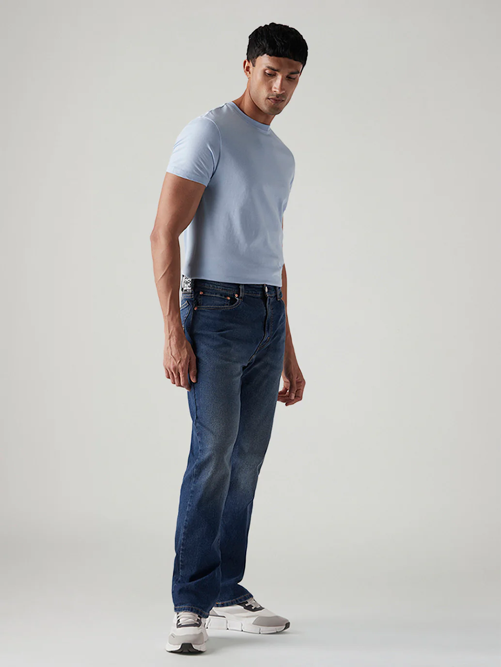 Men's 517 Blue Bootcut Fit Mid Rise Jeans - Image 7