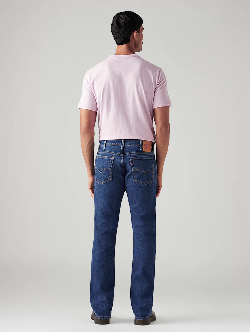 Men's 517 Blue Bootcut Fit Mid Rise Jeans - Image 5