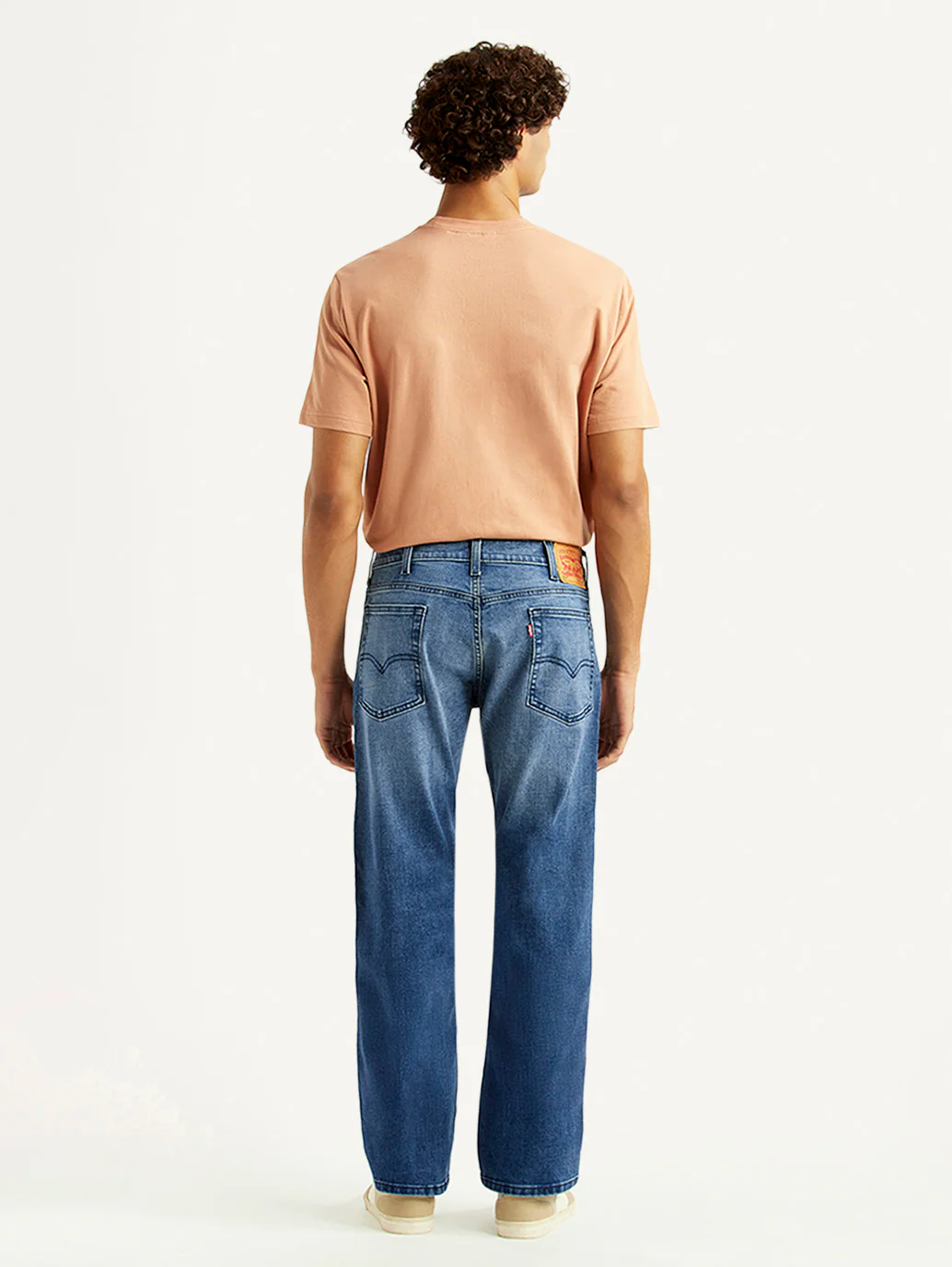 Men's 517 Blue Bootcut Fit Hyper Stretch Jeans - Image 5
