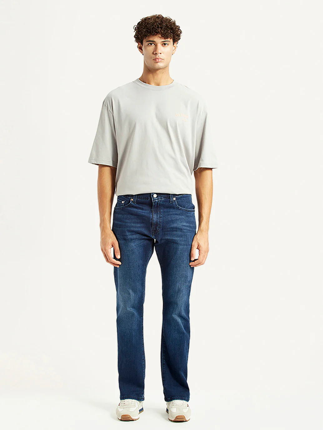 Men's 517 Blue Bootcut Fit Mid Rise Jeans - Image 2