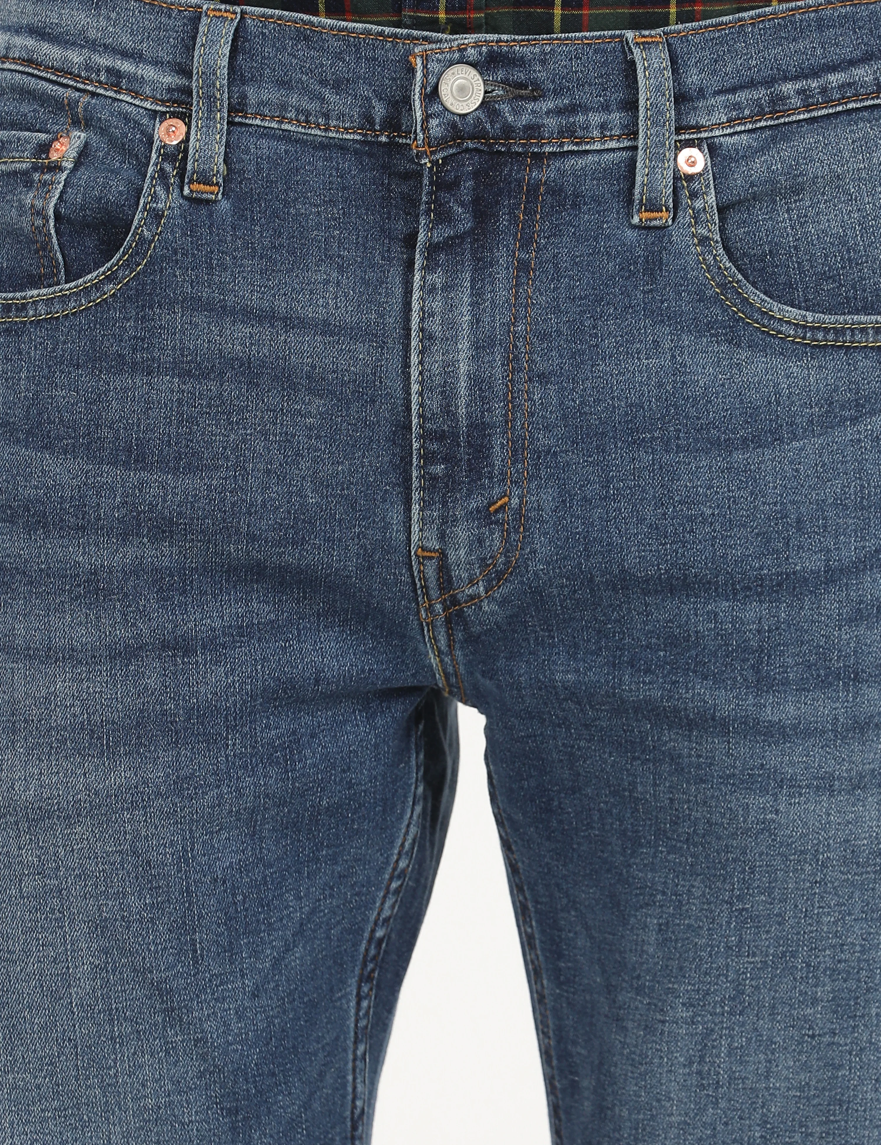 Men's 527 Indigo Bootcut Fit Mid Rise Jeans - Image 5