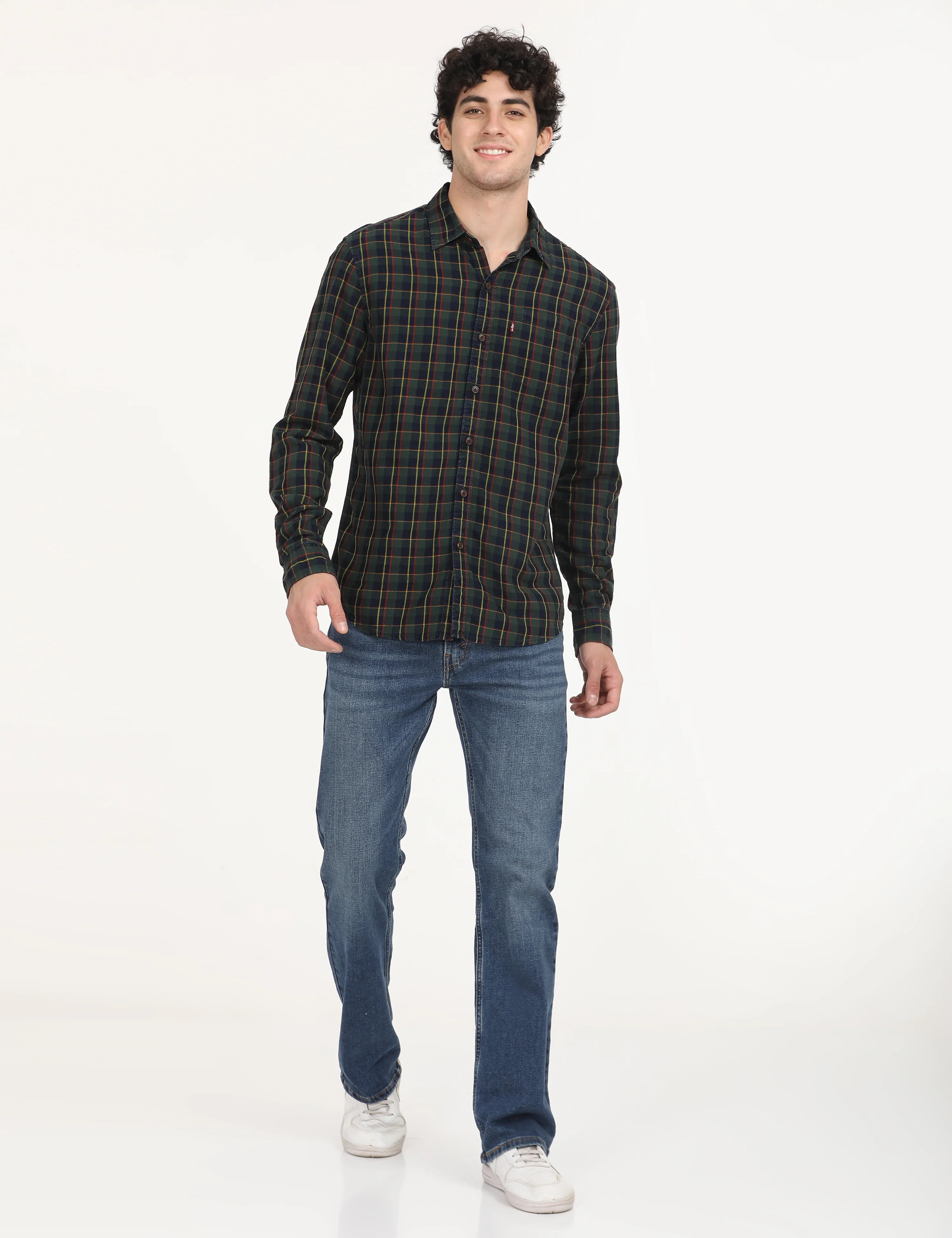 Men's 527 Indigo Bootcut Fit Mid Rise Jeans - Image 7