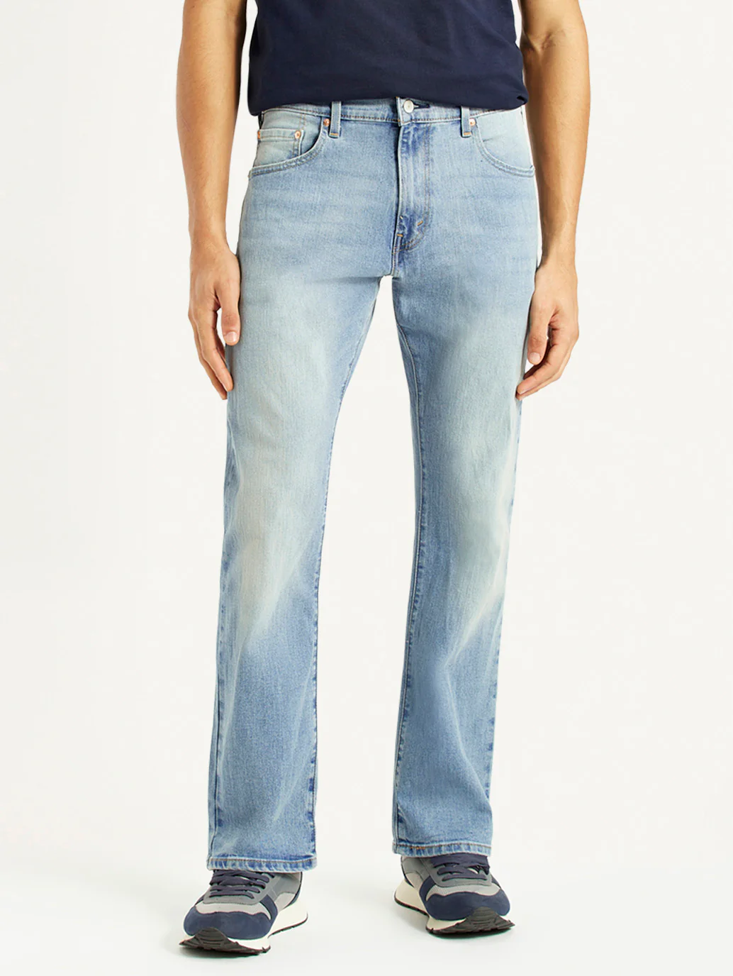 Men's 517 Light Blue Bootcut Fit Mid Rise Jeans - Image 2