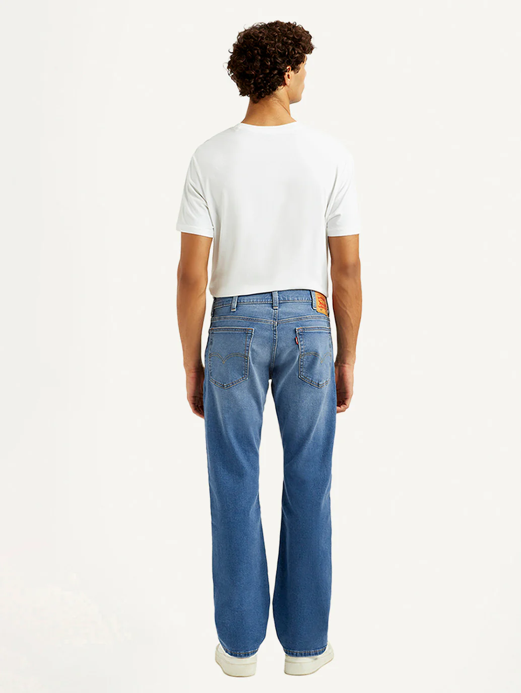 Men's 517 Med Indigo Bootcut Fit Mid Rise Jeans - Image 5