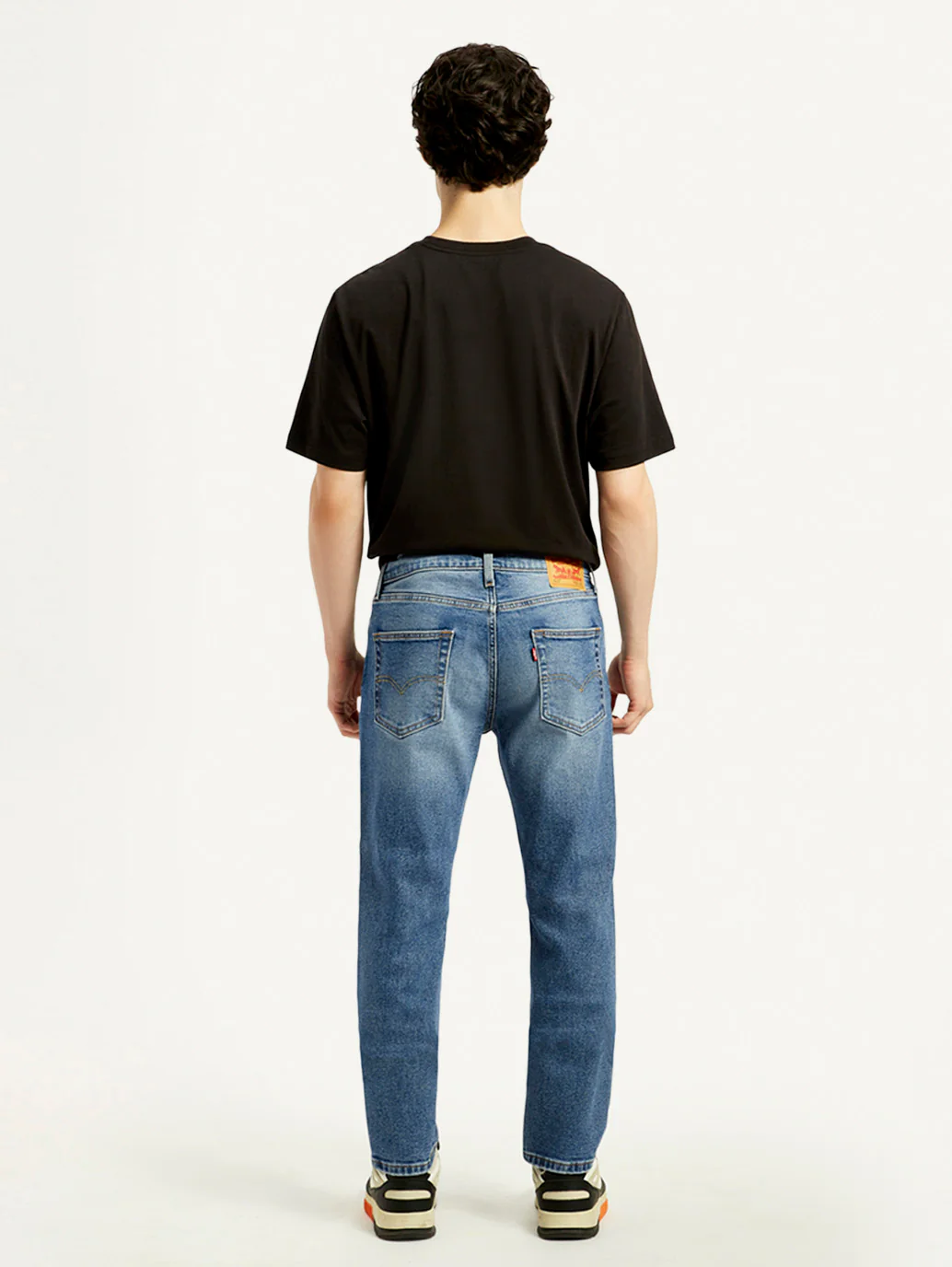 Men's 517 Med Indigo Bootcut Fit Mid Rise Jeans - Image 3
