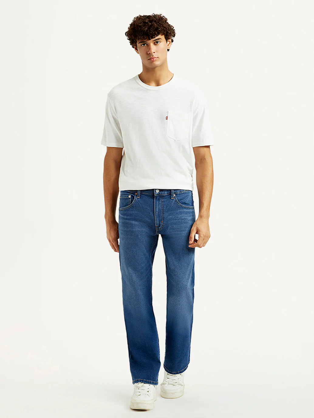 Men's 517 Med Indigo Bootcut Fit Mid Rise Jeans - Image 7