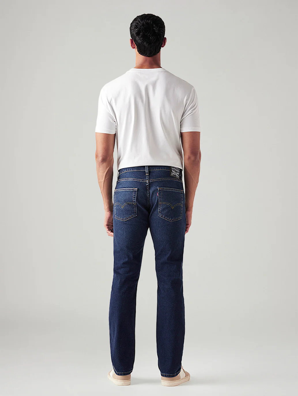 Men's 517 Dark Blue Bootcut Fit Mid Rise Jeans - Image 5