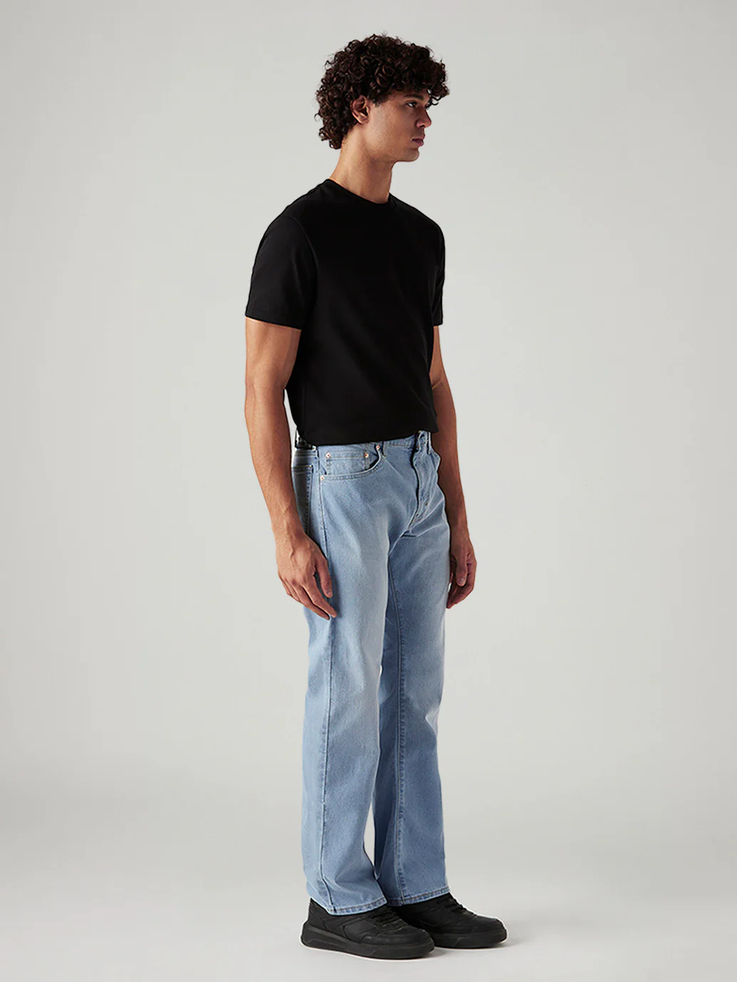 Men's 517 Light Blue Bootcut Mid Rise Jeans - Image 6