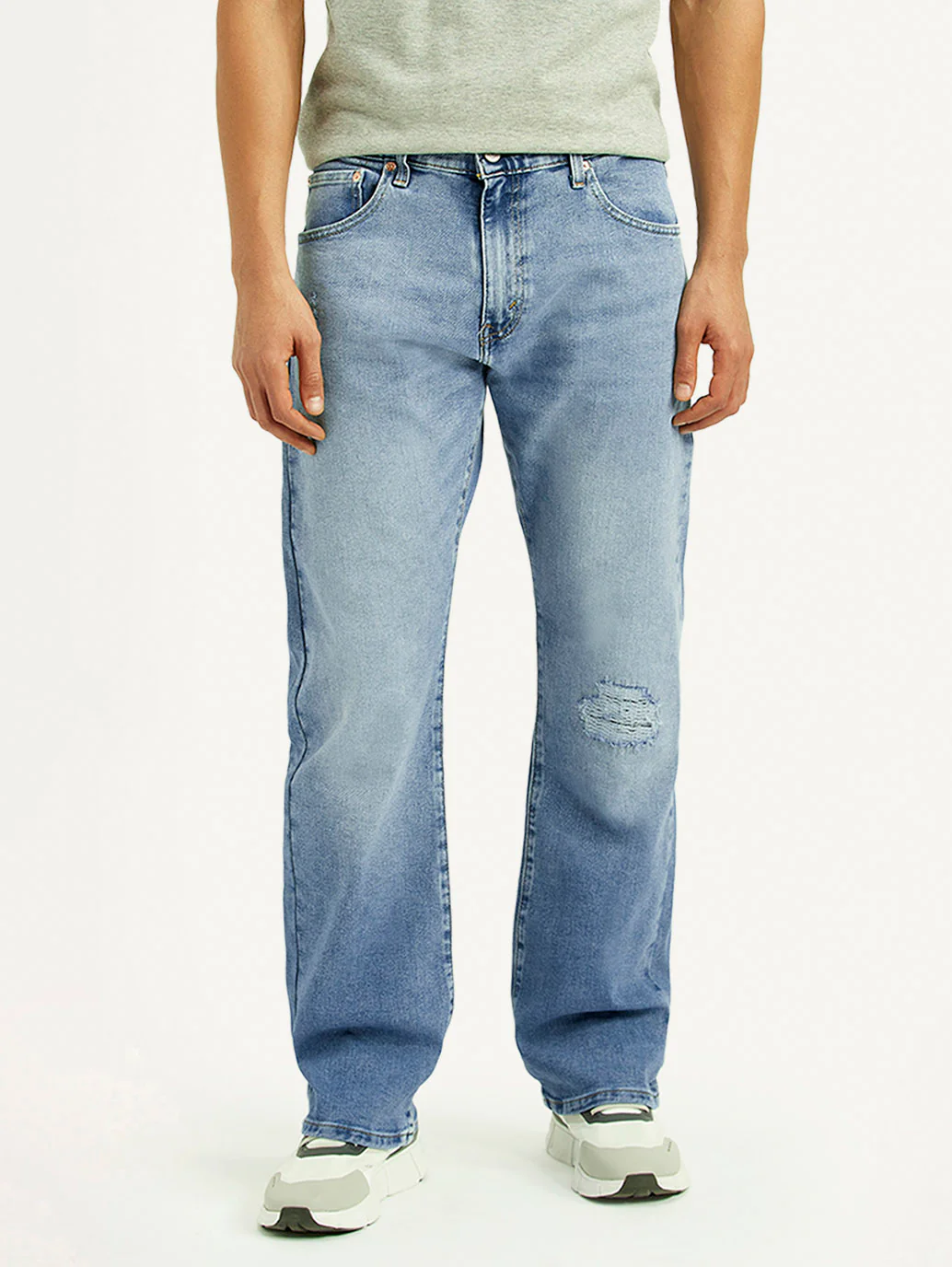 Men's 517 Light Blue Bootcut Fit Mid Rise Jeans - Image 3