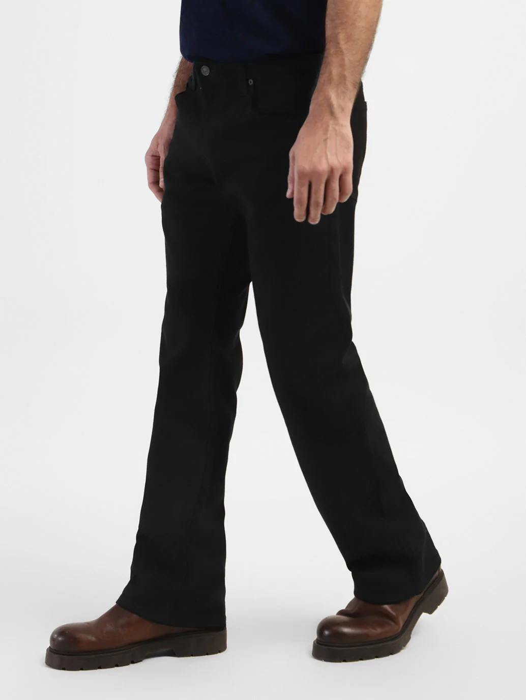 Men's 517 Black Bootcut Fit Mid Rise Jeans - Image 5