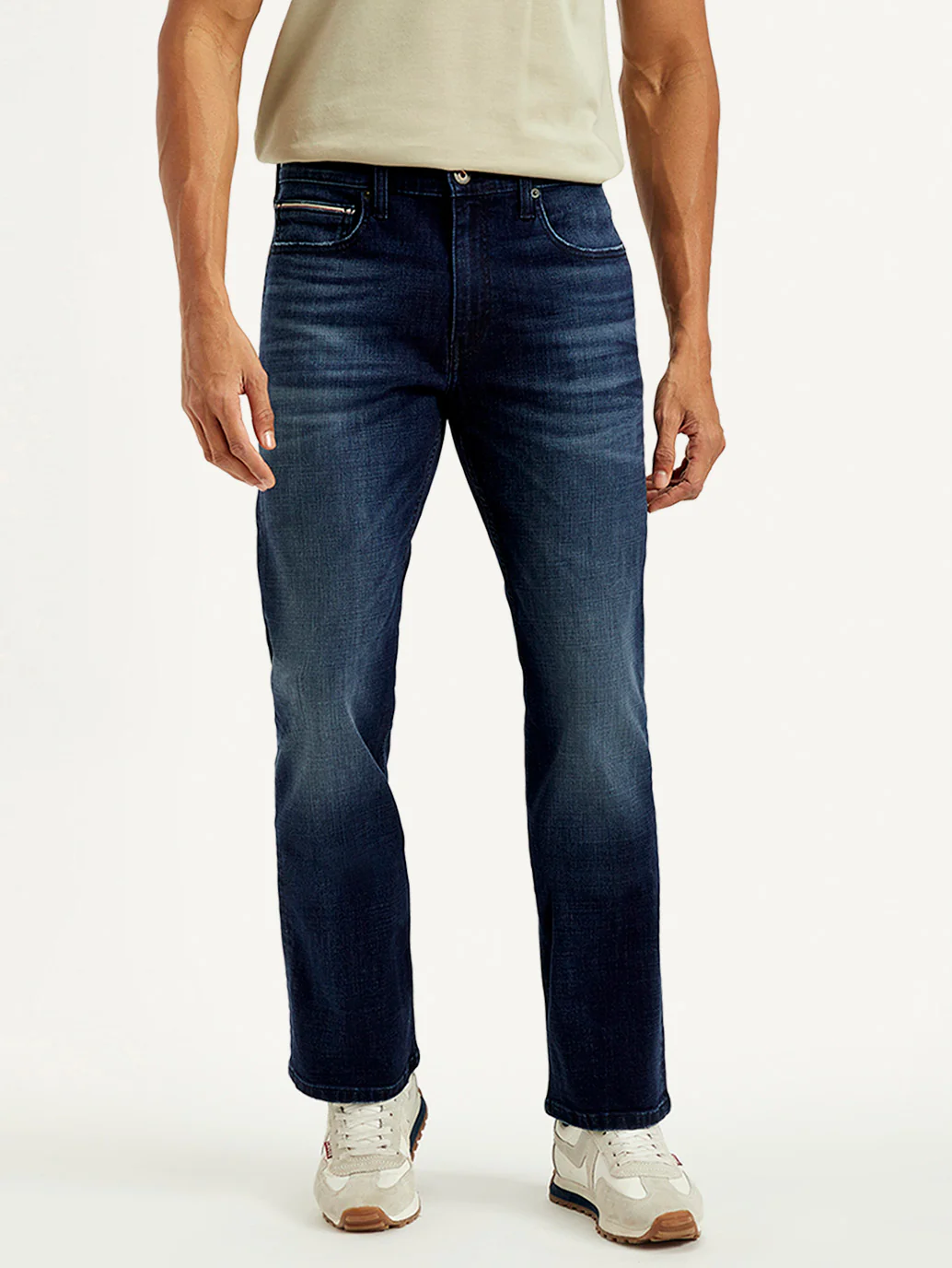 Men's 527 Blue Bootcut Fit Mid Rise Jeans - Image 6
