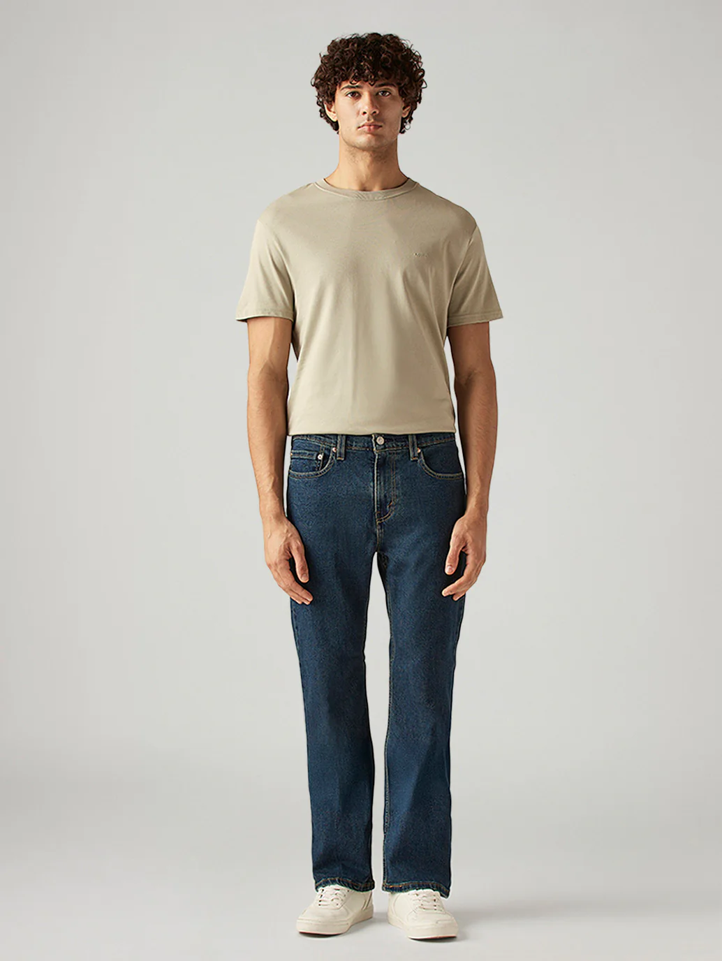 Men's 527 Blue Bootcut Fit Mid Rise Tinted Jeans - Image 2