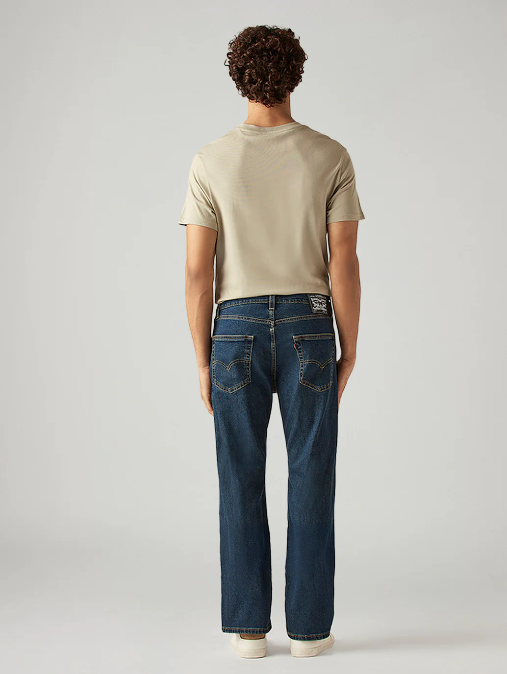 Men's 527 Blue Bootcut Fit Mid Rise Tinted Jeans - Image 4