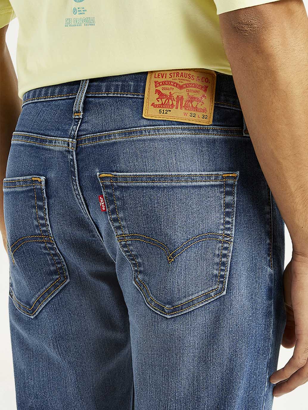 Men's 527 Mid Indigo Bootcut Fit Mid Rise Jeans - Image 6