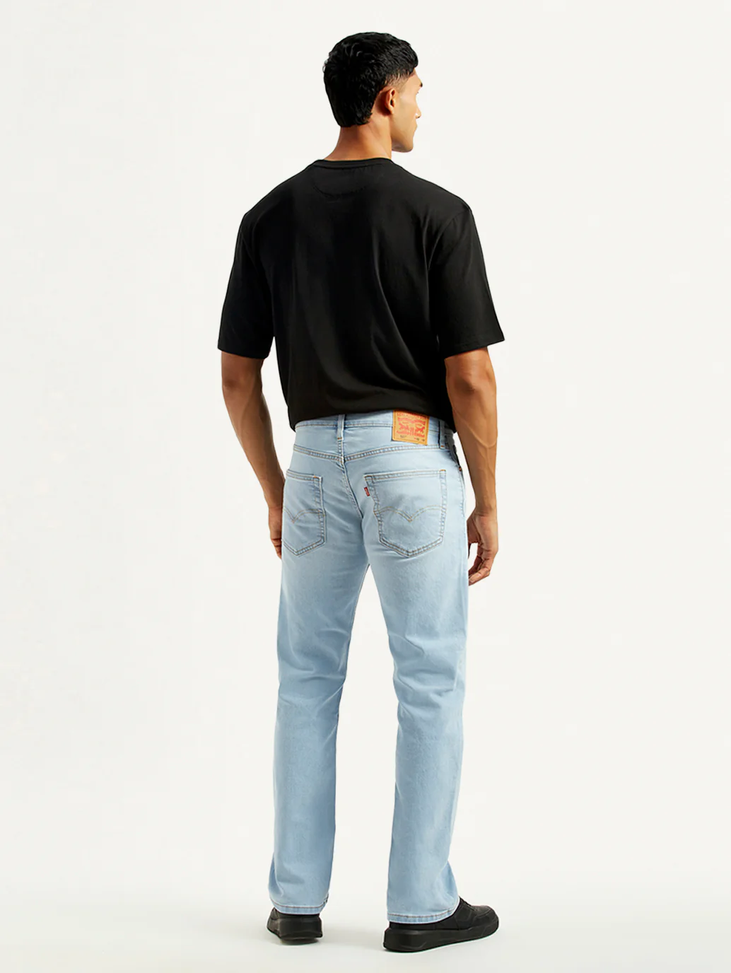 Men's 527 Light Indigo Bootcut Fit Mid Rise Jeans - Image 3