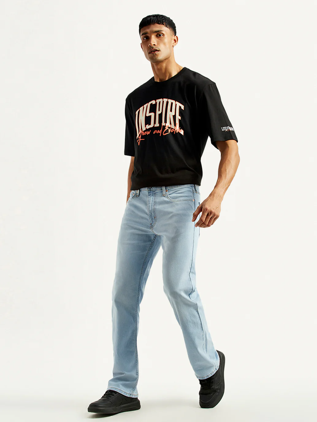 Men's 527 Light Indigo Bootcut Fit Mid Rise Jeans - Image 6