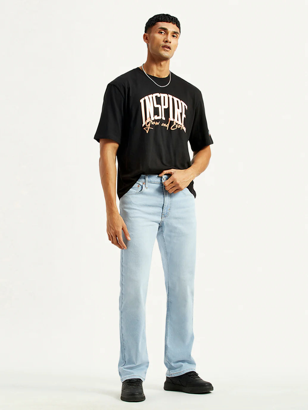 Men's 527 Light Indigo Bootcut Fit Mid Rise Jeans - Image 7