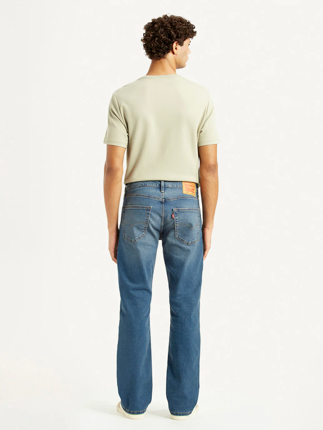 Men's 527 Mid Indigo Bootcut Fit Mid Rise Jeans - Image 3