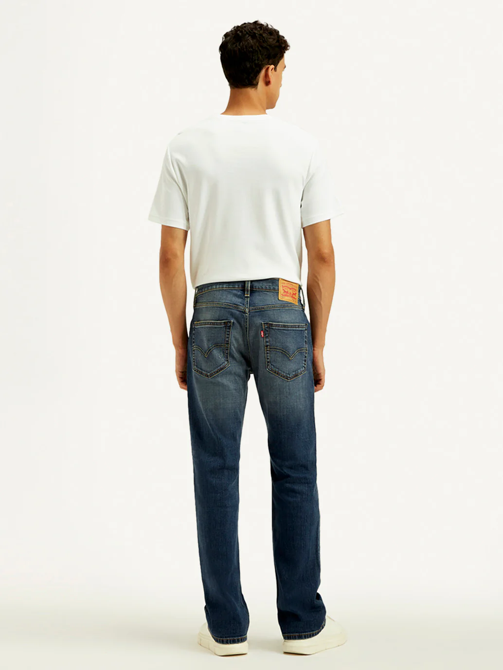 Men's Tinted 527 Dark Indigo Bootcut Fit Mid Rise Jeans - Image 2