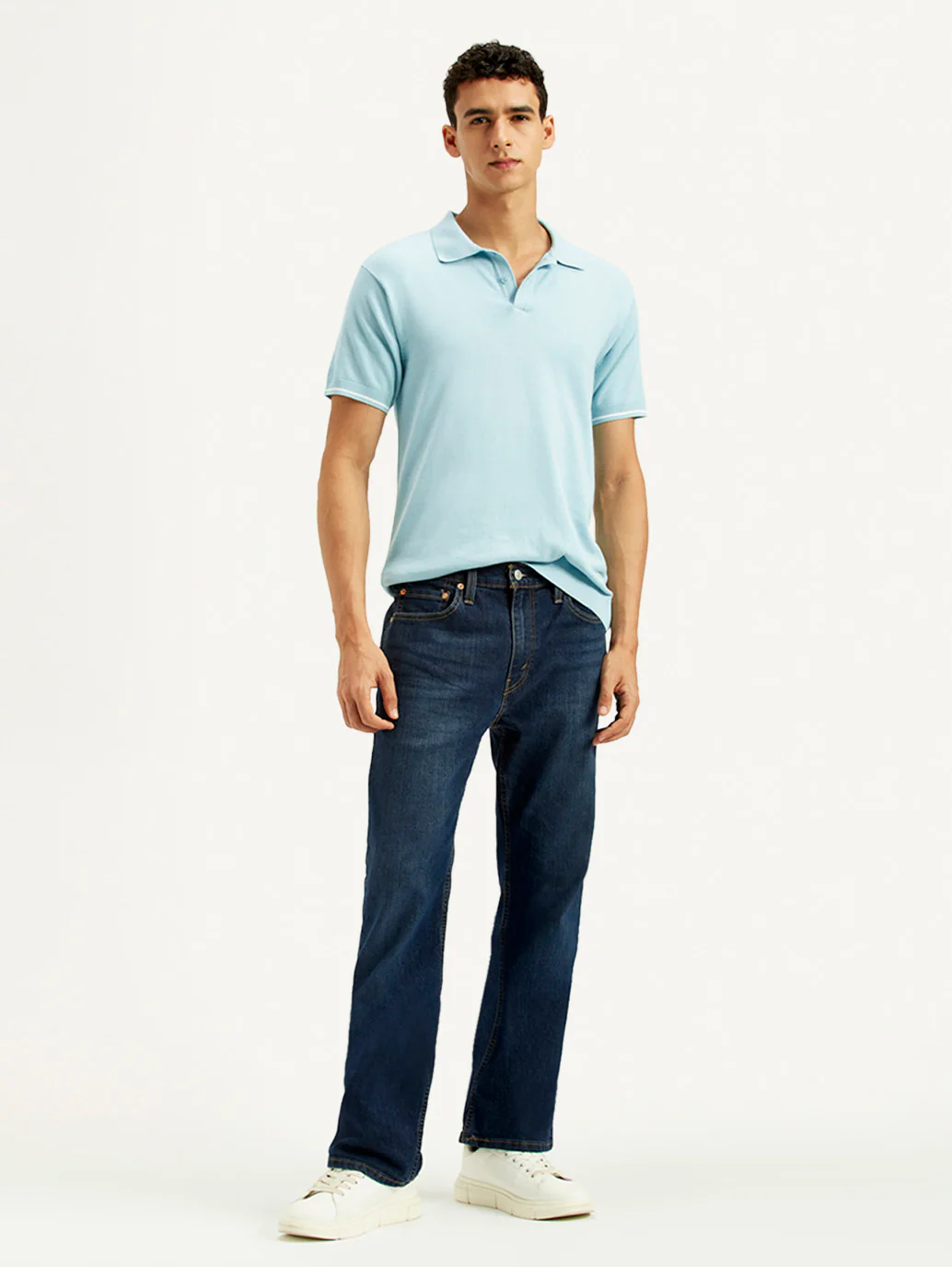Men's 527 Dark Indigo Bootcut Fit Mid Rise Jeans