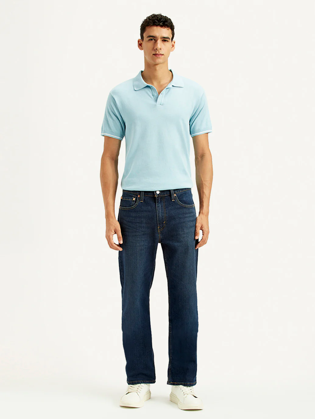 Men's 527 Dark Indigo Bootcut Fit Mid Rise Jeans - Image 6