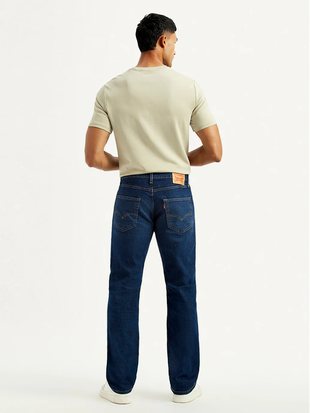 Men's 527 Indigo Slim Bootcut Fit Mid Rise Jeans - Image 3