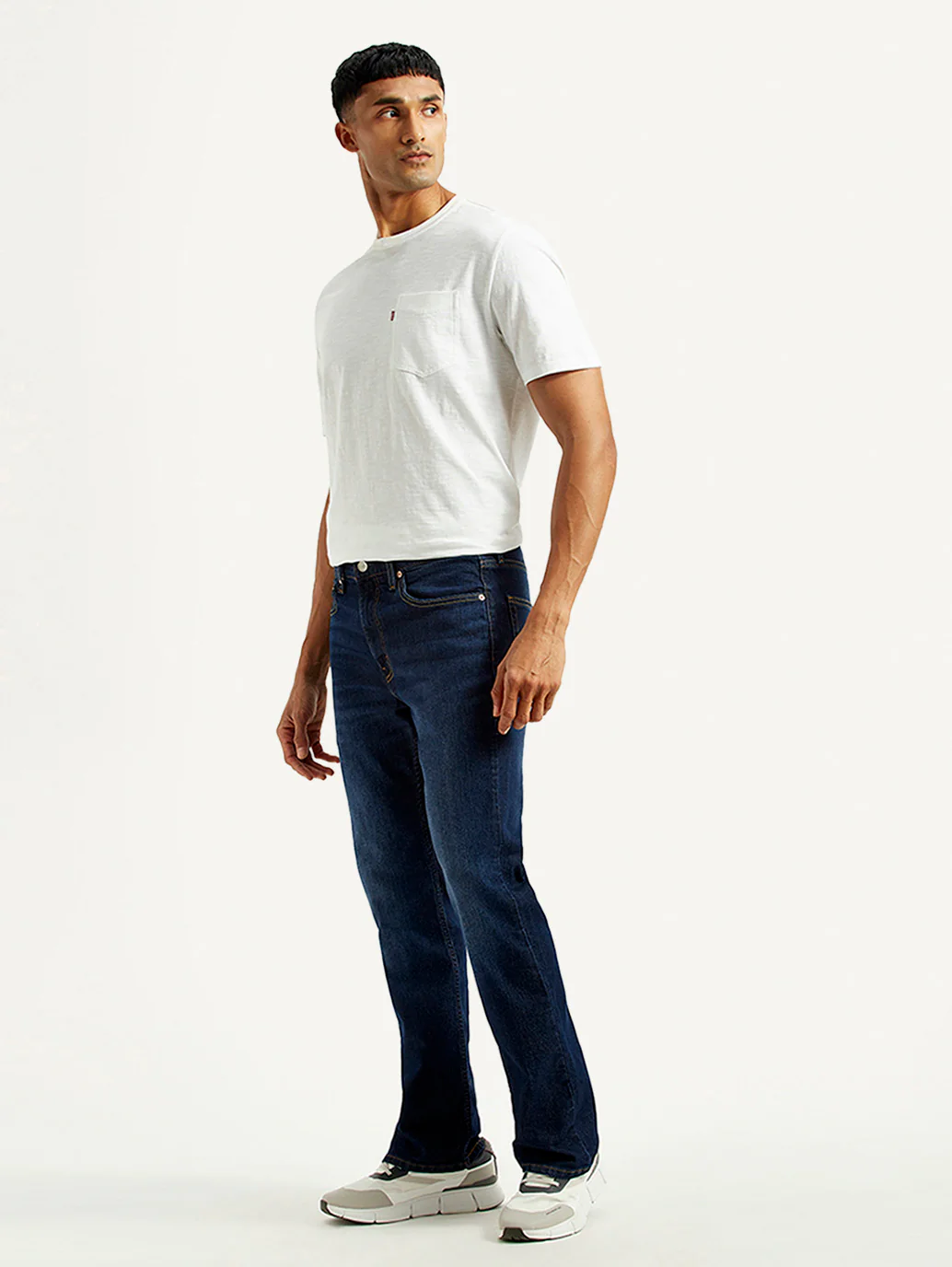 Men's 527 Indigo Slim Bootcut Fit Mid Rise Jeans - Image 7
