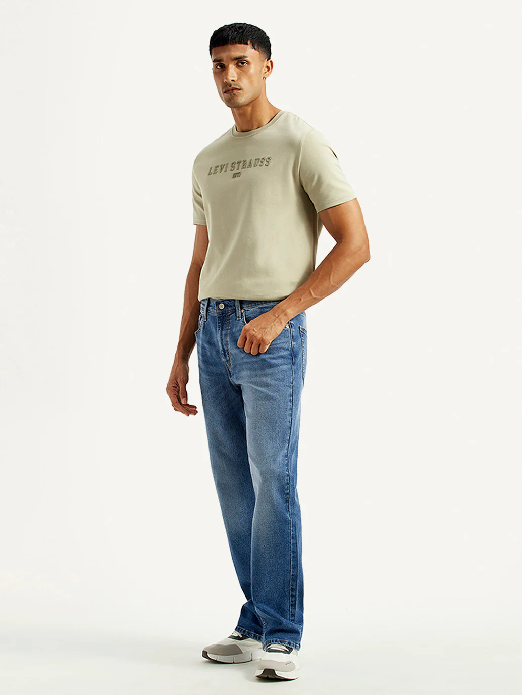 Men's 527 Indigo Slim Bootcut Fit Mid Rise Jeans - Image 5