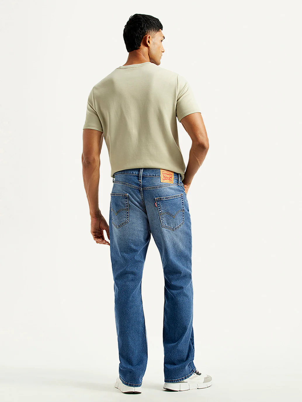 Men's 527 Indigo Slim Bootcut Fit Mid Rise Jeans - Image 6
