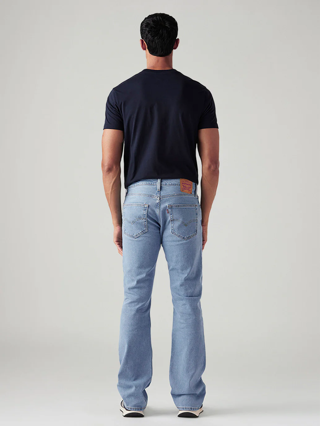 Men's 527 Light Blue Bootcut Fit Mid Rise Jeans - Image 5