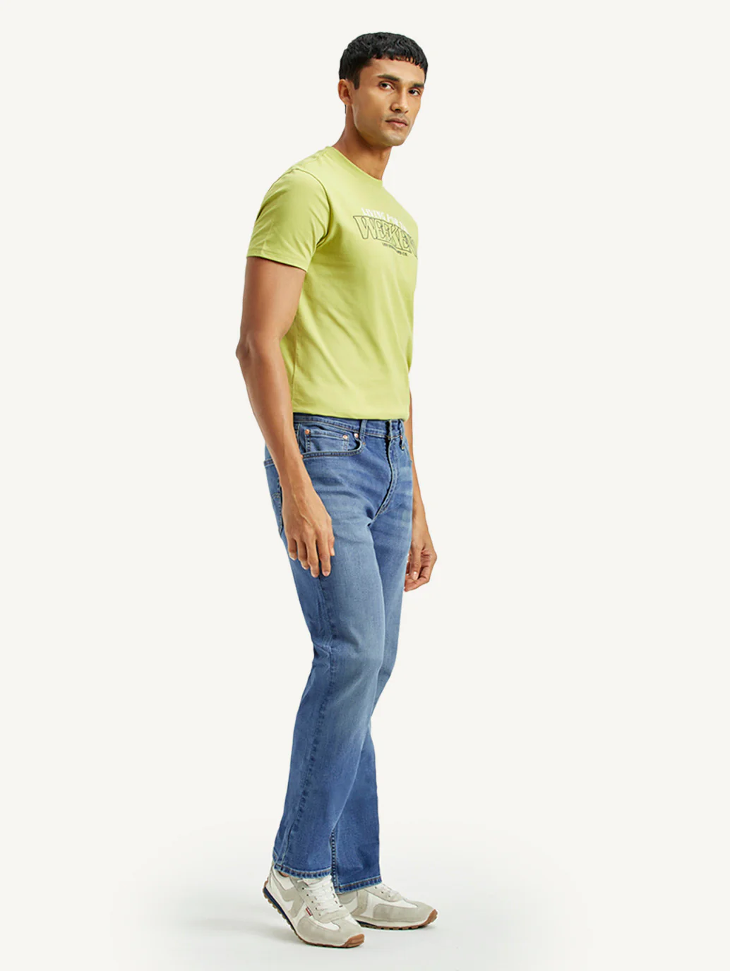 Men's 527 Light Indigo Bootcut Fit Mid Rise Jeans - Image 6