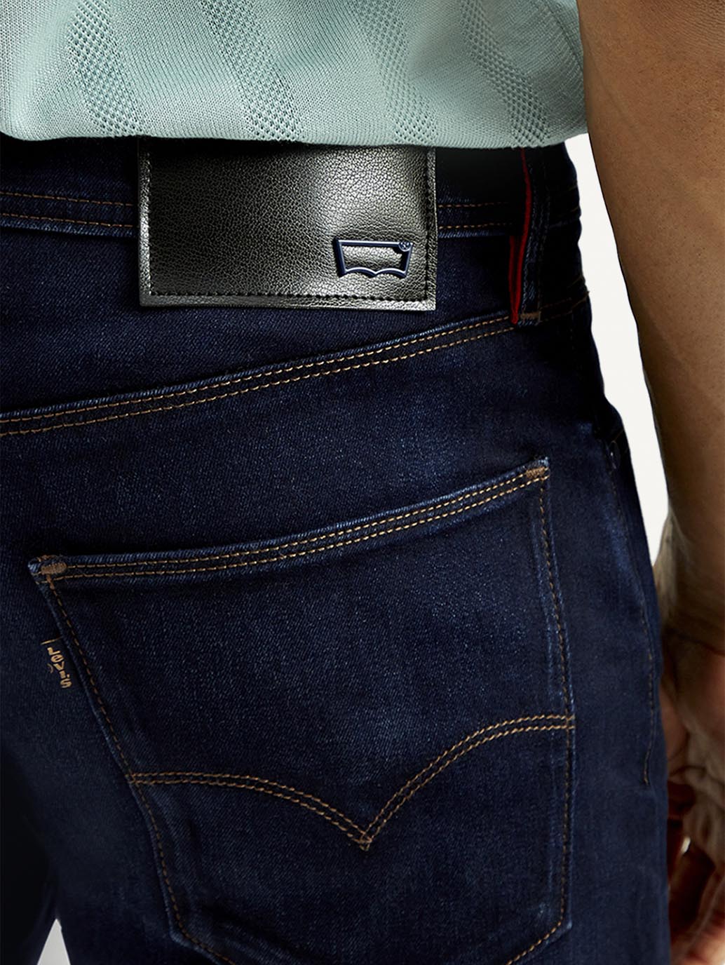Men's Redloop 527 Med Indigo Bootcut Fit Mid Rise Jeans - Image 5