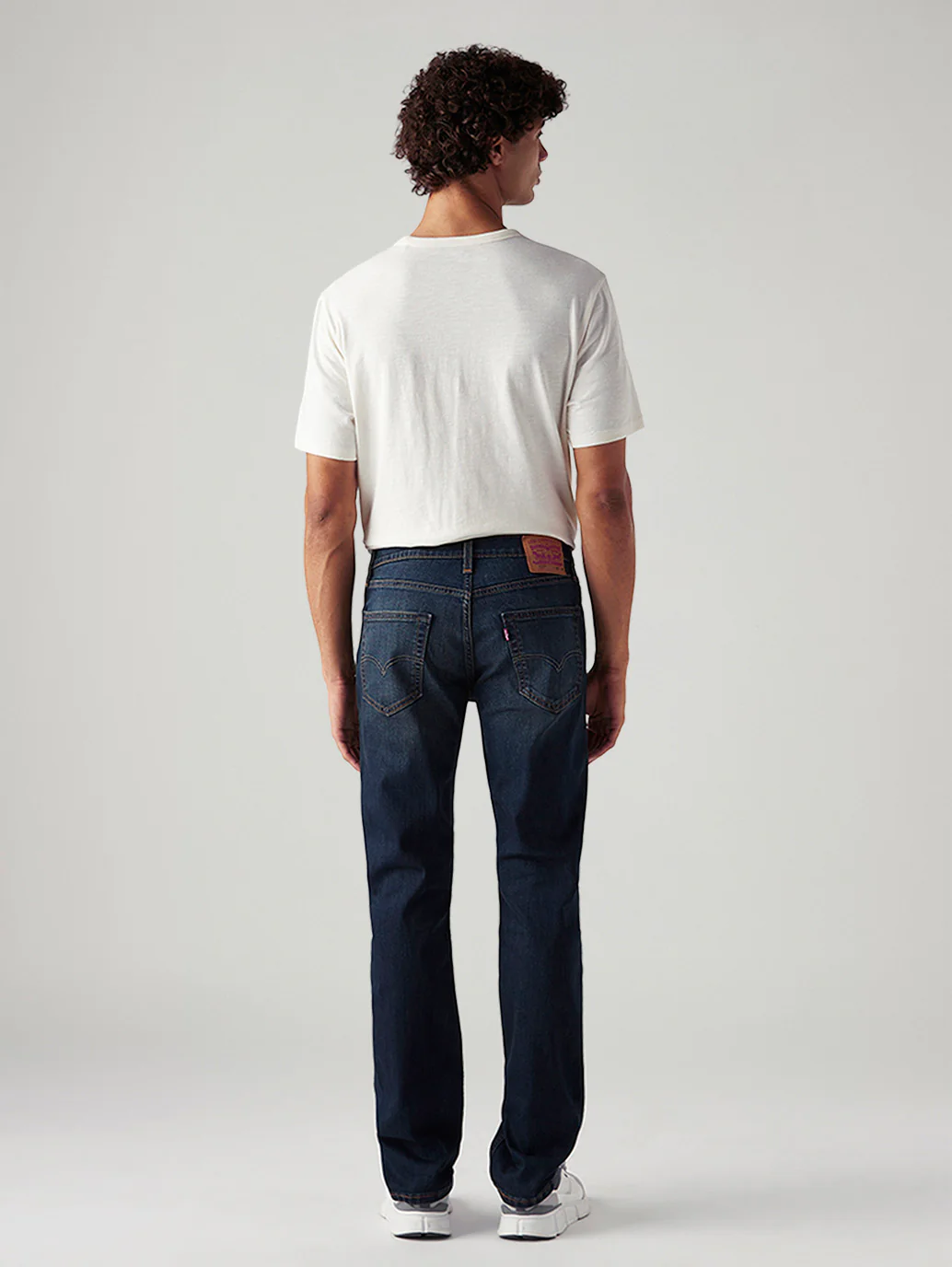 Men's Tinted 527 Navy Bootcut Mid Rise Jeans - Image 3