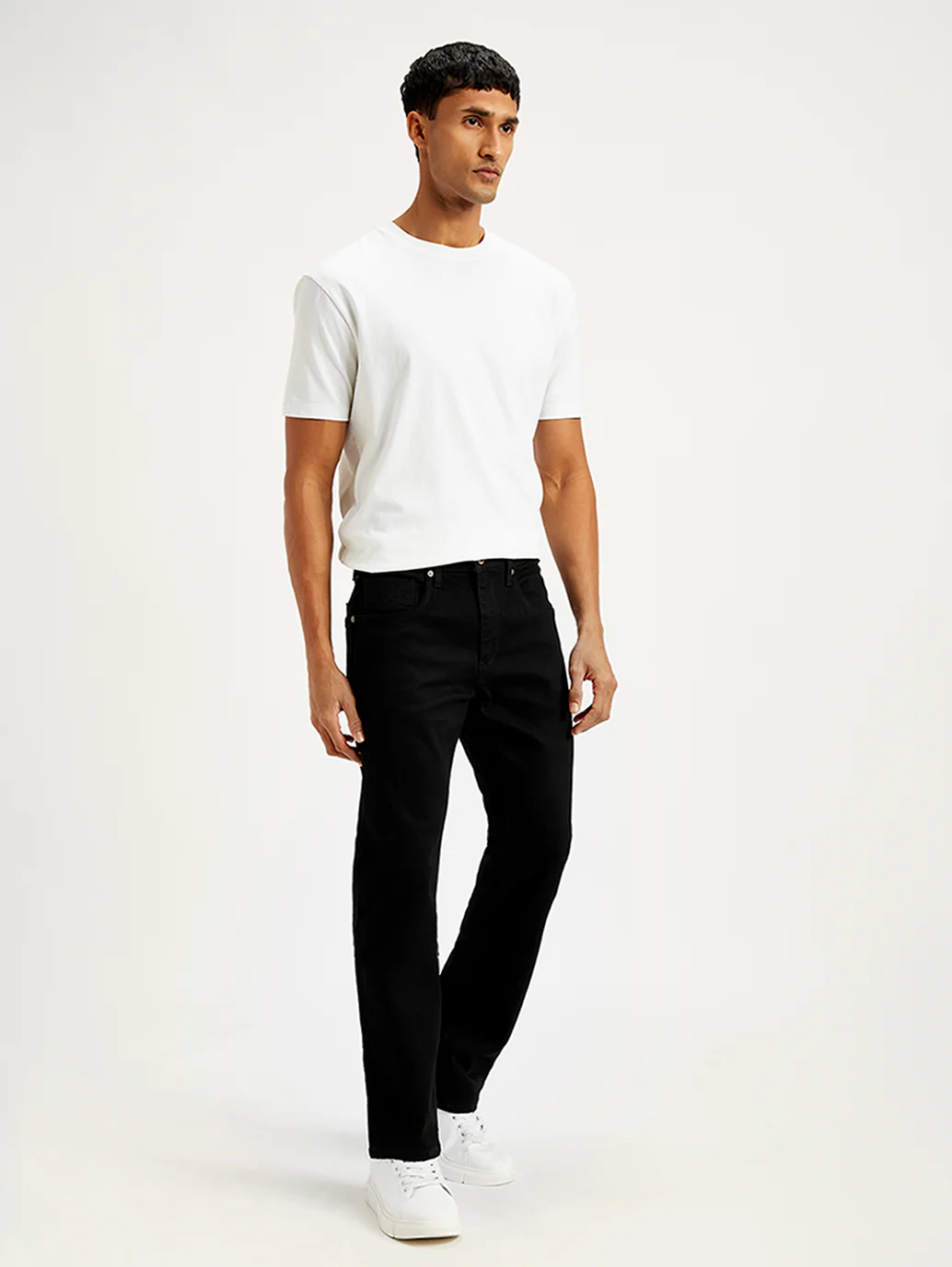 Men's 527 Black Bootcut Fit Mid Rise Jeans - Image 5