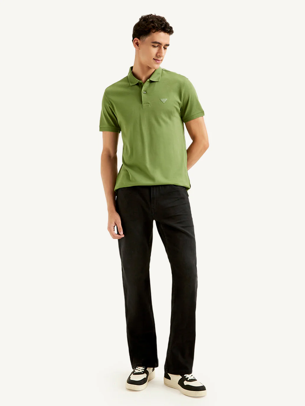 Men's 527 Black Bootcut Fit Mid Rise Jeans - Image 2