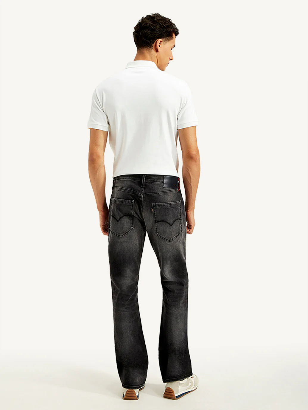 Men's Redloop 527 Bootcut Fit Mid Rise Jeans - Image 3