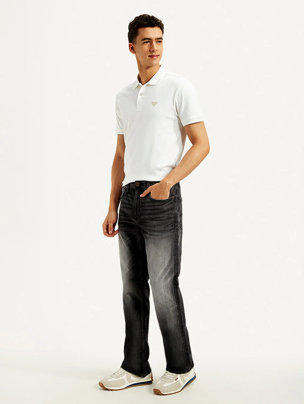 Men's Redloop 527 Bootcut Fit Mid Rise Jeans - Image 6