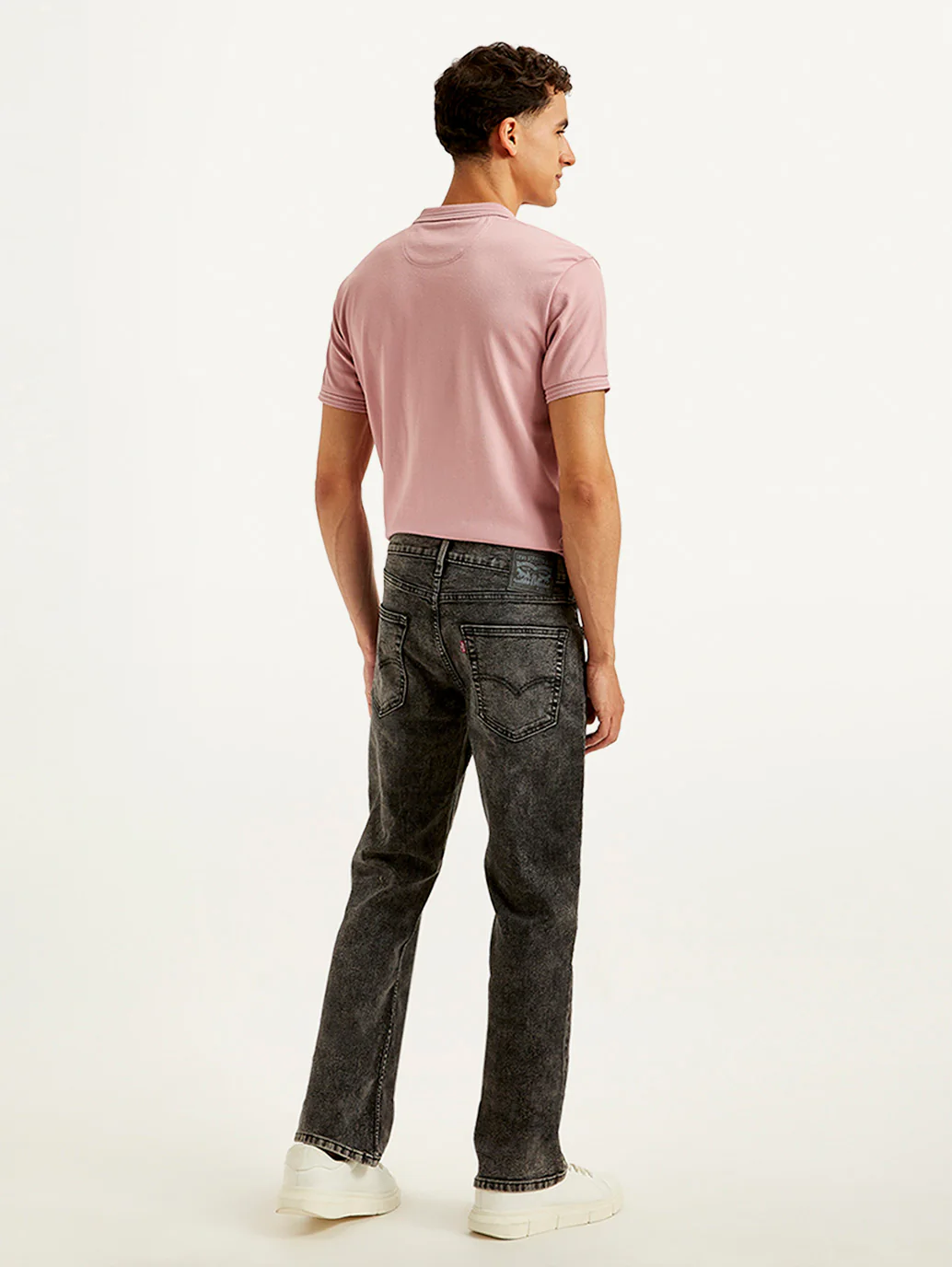 Men's 527 Grey Bootcut Fit Mid Rise Jeans - Image 3