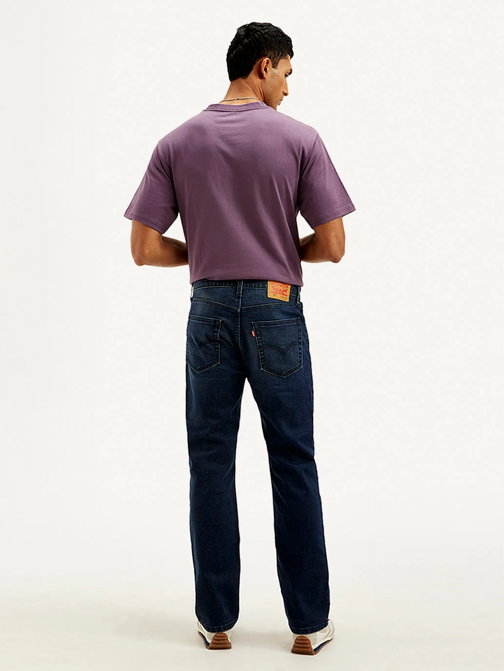 Men's 527 Blue Bootcut Fit Mid Rise Jeans - Image 2