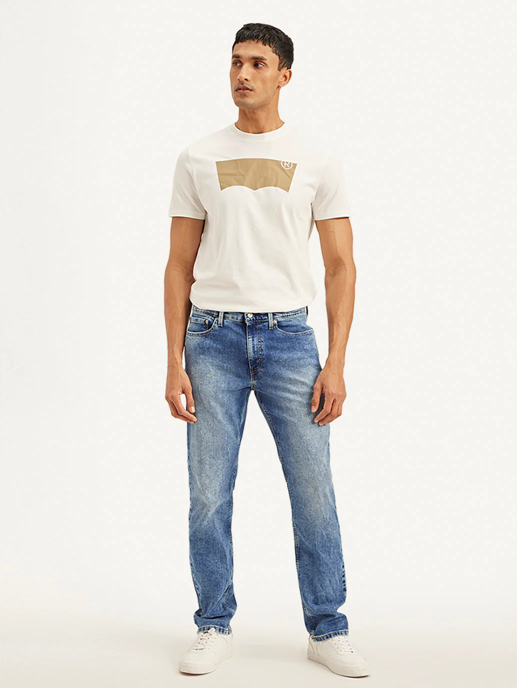 Men's 541 Blue Athletic Tapered Fit Mid Rise Jeans - Image 2