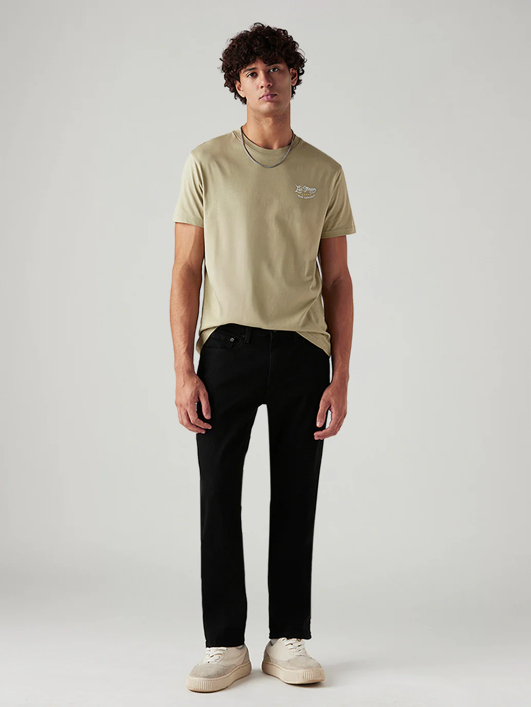 Men's 541 Black Athletic Tapered Fit Mid Rise Jeans
