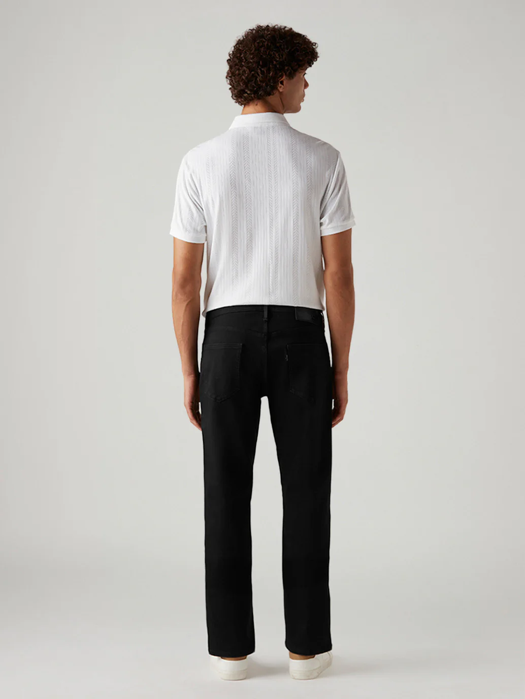 Men's 541 Black Tapered Fit Innovation Stretch Jeans - Image 4