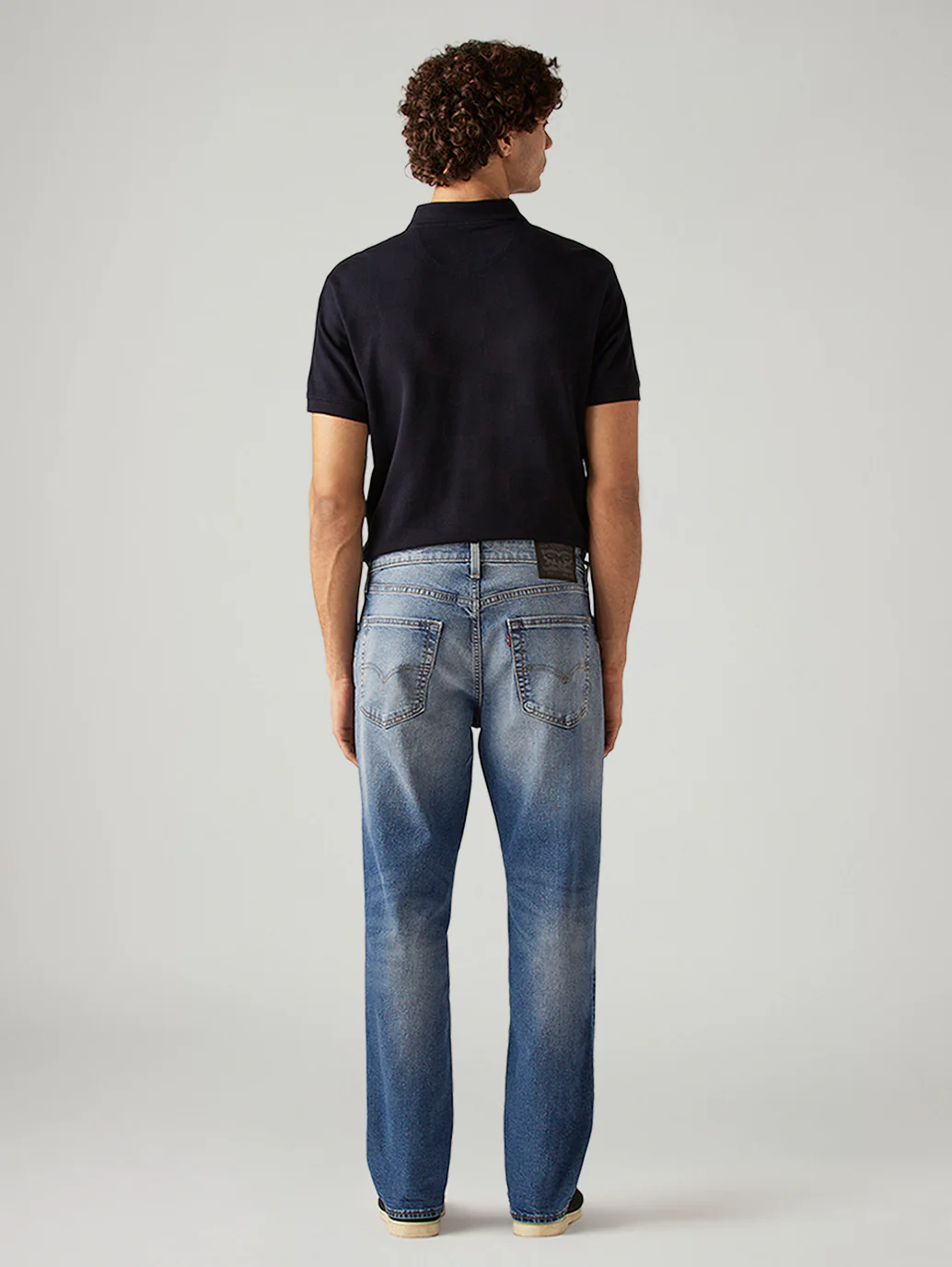 Men's 541 Blue Athletic Tapered Fit Mid Rise Commuter Jeans - Image 4